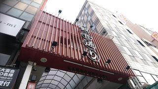 仲見世通りと並行な通り