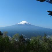 富士山ビューの絶好のポイント