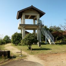 山頂にある公園
