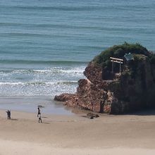 展望台から見た稲佐の浜