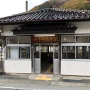 無人駅なので、切符は買えません