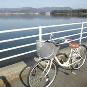 日本一の汽水湖である浜名湖をサイクリングで周遊