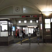 中心地にある便利な駅