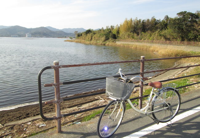 サイクリングで訪れた野地城址