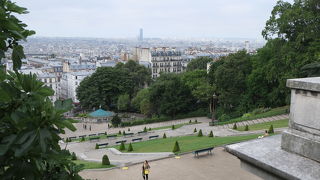 のんびり風景を眺められる