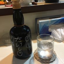 そば焼酎ボトル