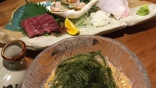沖縄料理を美味しく頂けます