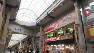 仙台でも賑やかな商店街の一つ。