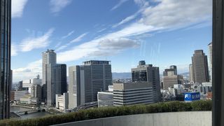 展望ホールからの眺めがいい