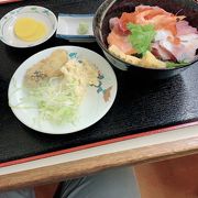 長崎魚市の中にある食堂