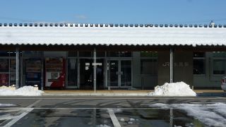 懐かしいイメージの駅