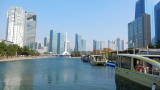 仁川の巨大な近代人工都市