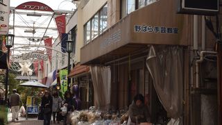 オシャレな商店街