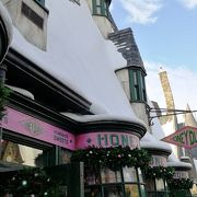 ハリーポッターエリアのお菓子屋さん