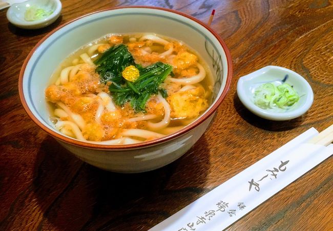 スープがとっても美味しい、うどん、そば屋