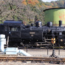 終戦を若桜駅で迎えた小型蒸気機関車