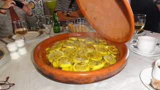 イカのタジン食べました