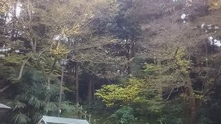 その昔の歴史のお城の公園