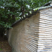 手間暇かかる塀です