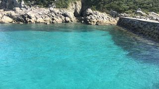 久賀島の綺麗な海