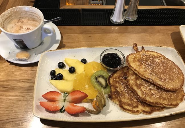 パンケーキが食べられる！