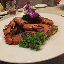 この時期の蟹は、身が一杯詰まっていて美味しい