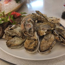 牡蠣：新鮮で美味かった