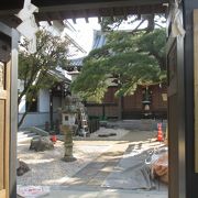 江戸時代は武家のお寺だったそうです。
