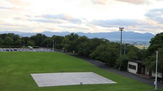 人間将棋の碁盤がみもの