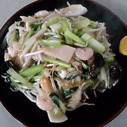 (チャイナレストラン横浜)五目焼きそばがお勧めのようです。