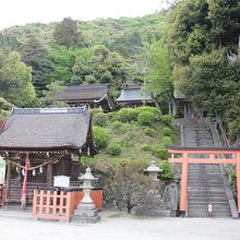 若宮神社と上の宮
