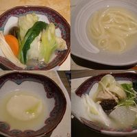 レストラン「銀河」夕食　鶏の水炊き