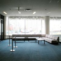 ゆったりしたロビー