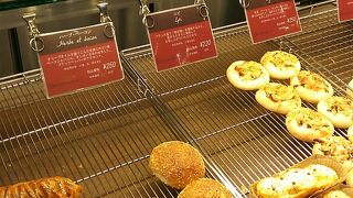 専用のカフェスペースあり