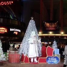 ツりーとサンタ