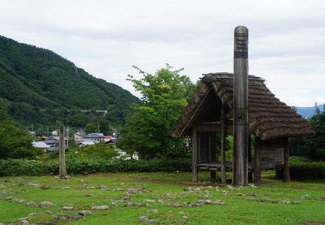 親水というほど川に近いわけではありません