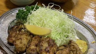 かきバター焼き定食