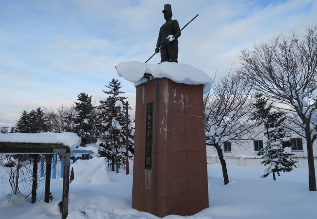 冬は基本雪の中