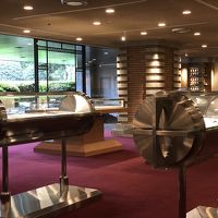 正面入り口から入って右側にコーナー帝国ホテルの歴史を展示した