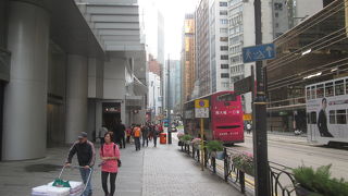 下車したところに乗り場があります