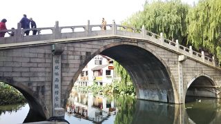 コンパクトな水郷の町