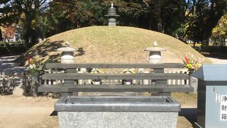 平和記念公園内です