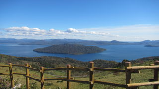 屈斜路湖の展望