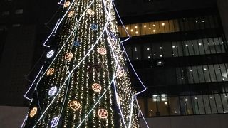 子供心に帰れるクリスマスツリー