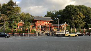 八坂神社の入り口