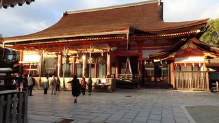 八坂神社の本殿