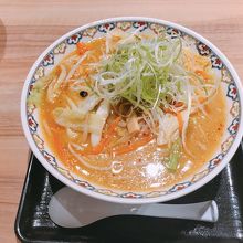味噌ラーメン大盛り980円