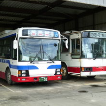 このバスで伊良部島まで観光に行ってきました