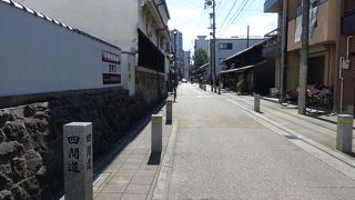 白壁の建物が多かったです