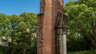 平和公園の一角に